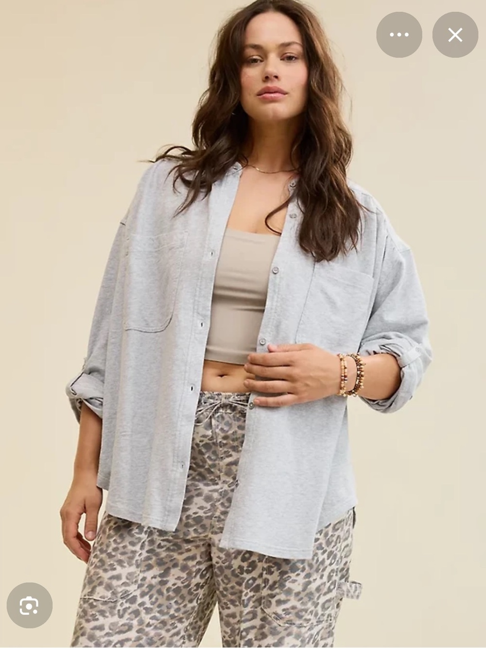 Aerie Roll With It Lightweight Shirt